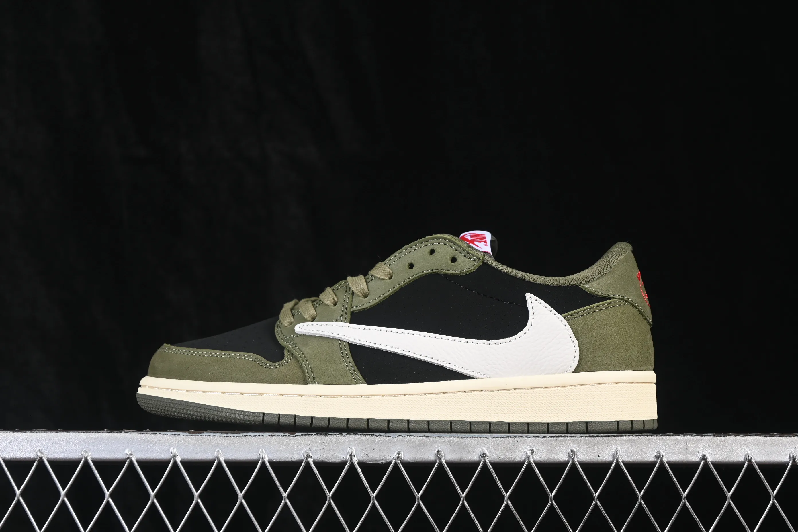 All categories Air Jordan Jordan series basketball shoes Air Jordan 1 Low ZG version Travis Scott x Air Jordan 1 Low OG AJ1 Joe 1 undercut low top full head layer DM7866-002